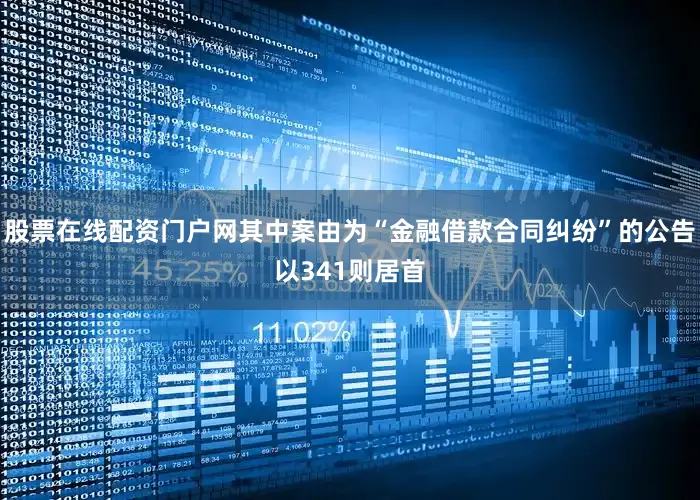 股票在线配资门户网其中案由为“金融借款合同纠纷”的公告以341则居首